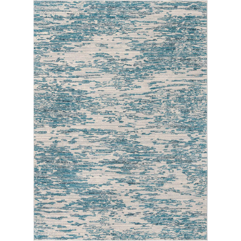 Frankton Abstract Indoor Rug, Rectangle 9' x 12'