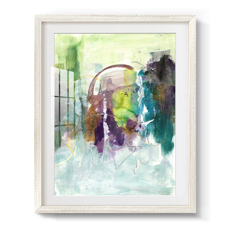 «Moving On I», impression encadrée, H 28,5 po x l 20,5 po, Blanc