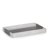 Onix Gray Bathroom Tray