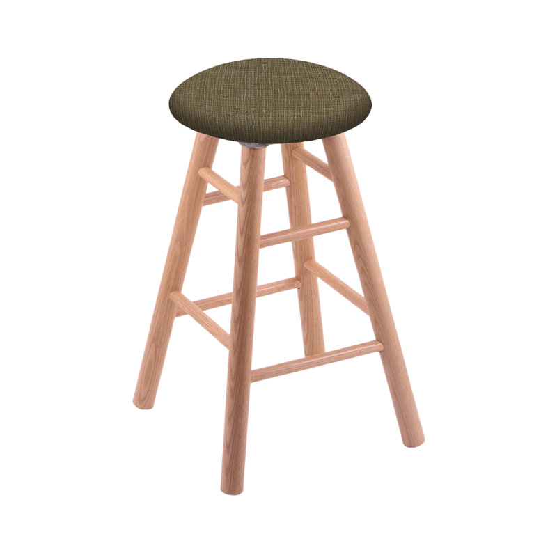 Tabouret de bar 24 po pivotante, Chêne naturel, Liège graphique, Tabouret de comptoir (siège d'une hauteur de 24 p
