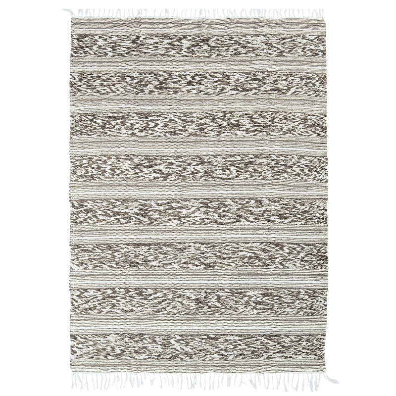 Baretta Striped Hand Woven Area Rug, Rectangle 160 x 230cm