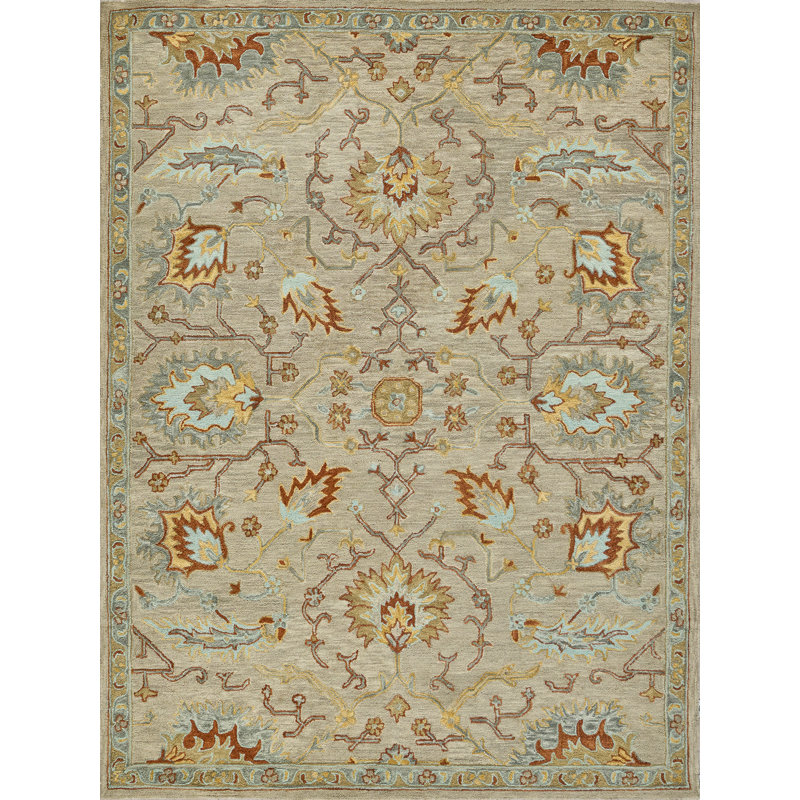 Newport hand-tufted New Zealand Wool Beige/Brown Area Rug, 10'X14'