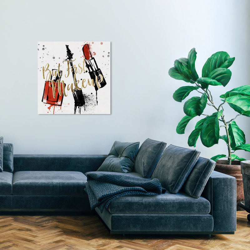 Impression sur toile, mode et glamour, H 30 po x l 30 po x P 0,8 po