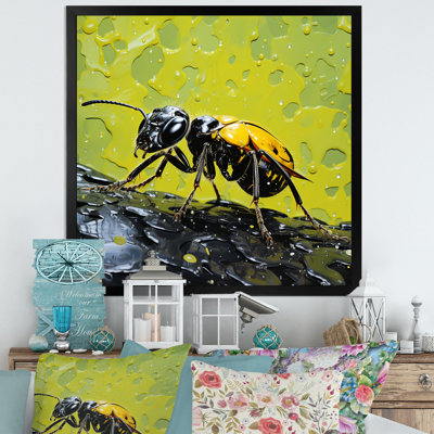 " Neon Pioneers Yellow Black Ant "