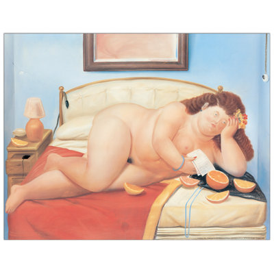 Botero - No Frame Print on Wood