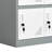 9 Doors Metal Locker, Lockable Steel Storage Cabinet, 66 lbs Loading Capacity, 2 Keys for Each Door, 3 Tiers Employee Lockers for Office, School, Gym, Easy Assembly, 35.4 x 17.7 x 37 in, Gray-984392743