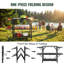 Steel Outdoor Camping Table , 49.6 " W 18.1 " D