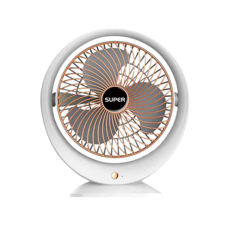Kbndieu 3 Speed Wind Speed Sleep Natural Conditioner Small Fan Portable Office Cycling Fan Dormitory USB Cycling Fan Gift