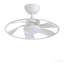 Light Pro 22 In. Led Indoor Matt White Smart Ceiling Fan With Dc Motor
