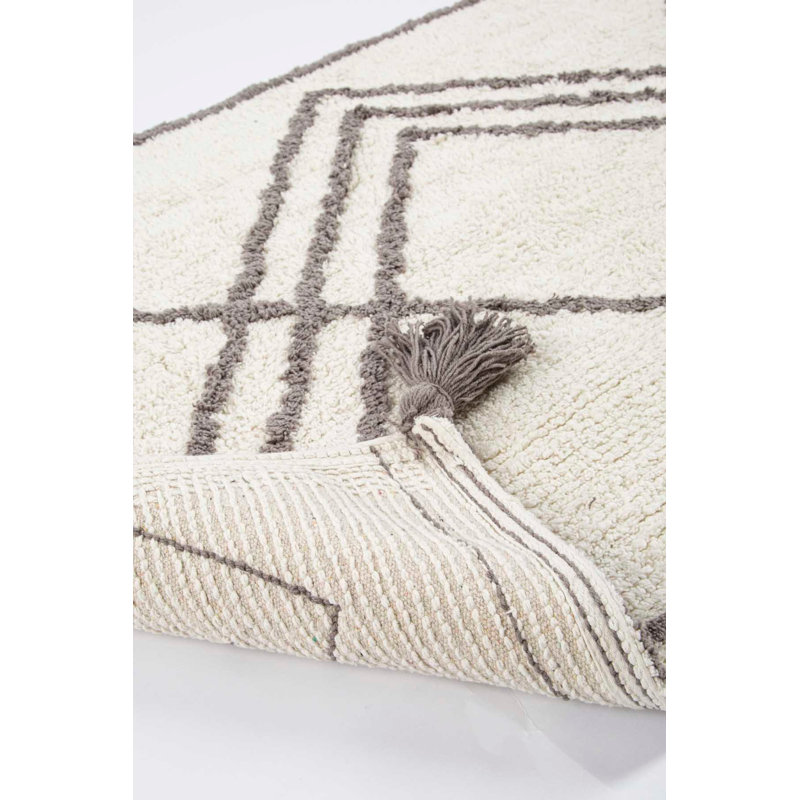 Tapis de bain Leona, Gris