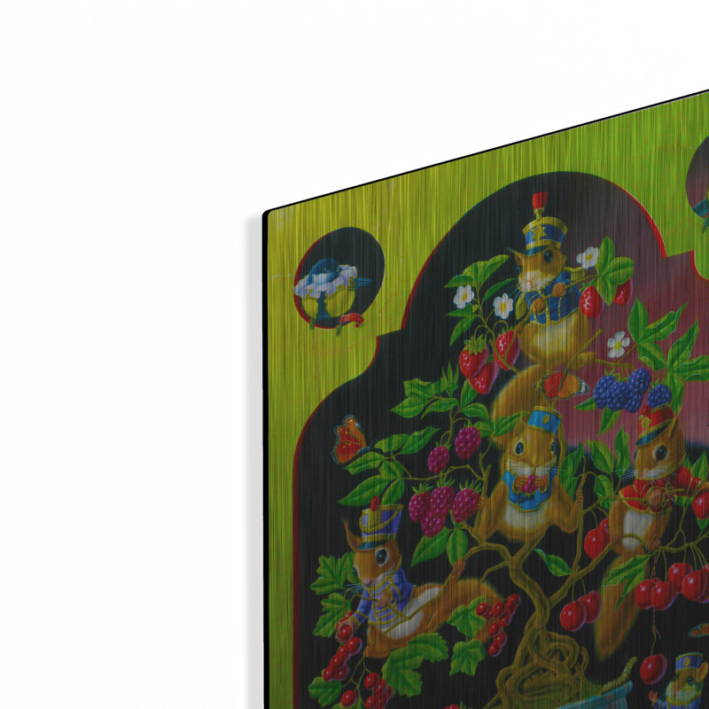 «Gathering N1» par Valery Vecu Quitard, art mural en métal, H 16 po x l 12 po