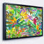 Feuilles et fleurs tropicales - impression d'art floral-35926498-26661414