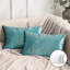 Housse et insert de coussin en polyester Bronzing Velvet Collection RY-686178003-686178004