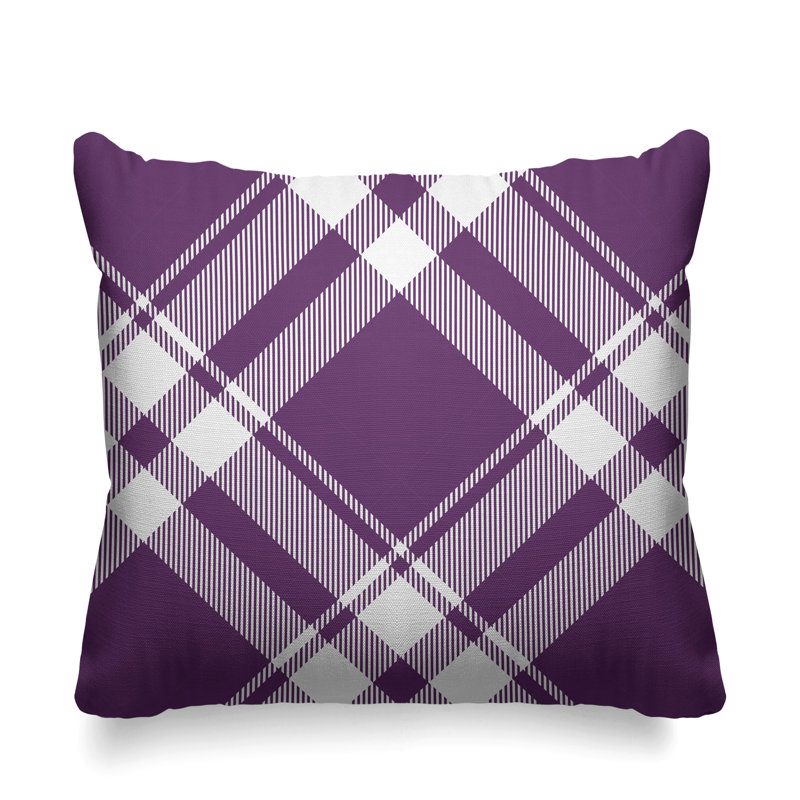 Housse et insert de coussin extérieur d'extérieur, L 19 po x H 19 po, Mauve