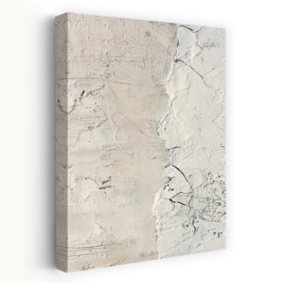 White Surface Minimalist Abstract Art