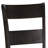 2pcs Distressed Walnut Side Chairs - Back, Rectangular For Common Dining Occasions, Transitional, Solid , Rustic Warm Finish, Sleek Tapered Legs 2 Back Standard Dining, Rectangular,