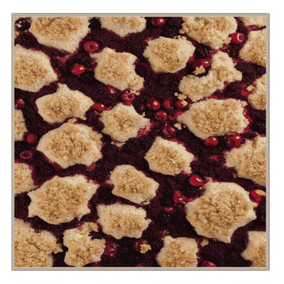  Tapis lavable croustillant aux baies
