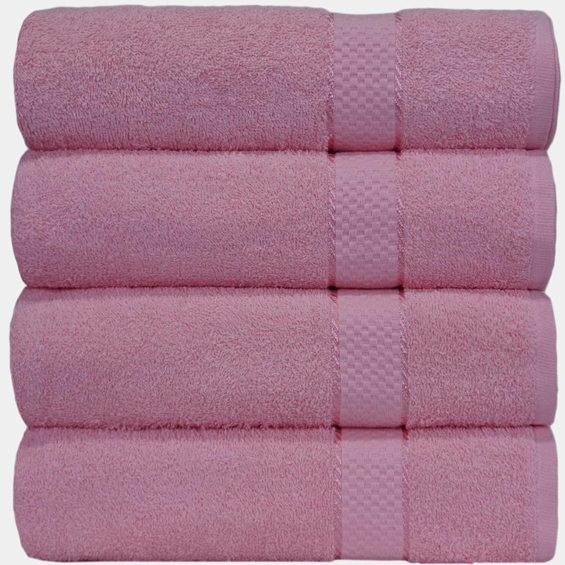 Casabella Premium Large Bath Sheet 80x140cm, Pink