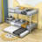 Twin Over Twin Metal Standard Bunk Bed With Twin Size Trundle-676351515