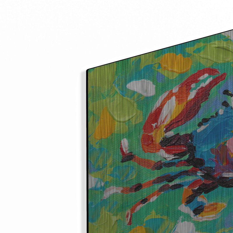 «Seaside Crab I» par Carolee Vitaletti, H 16 po x l 24 po