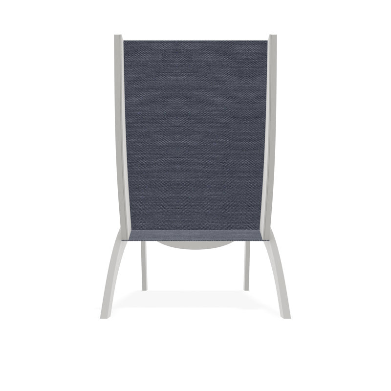 Méridienne empilable Dune Sling, Neige, Denim Augustine