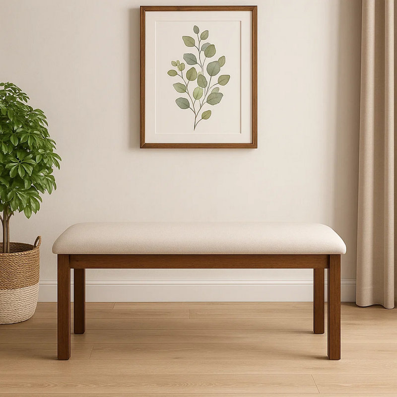 Banc en bois massif Aesara