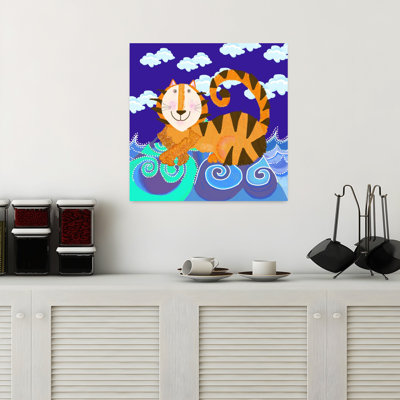 Art contemporain contemporain fantaisiste abstrait