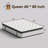 14" Medium Cooling Gel Memory Foam Hybrid Mattresses with Certipur-US Certified Pocket Spring, Pressure Relief, and Motion Isolation