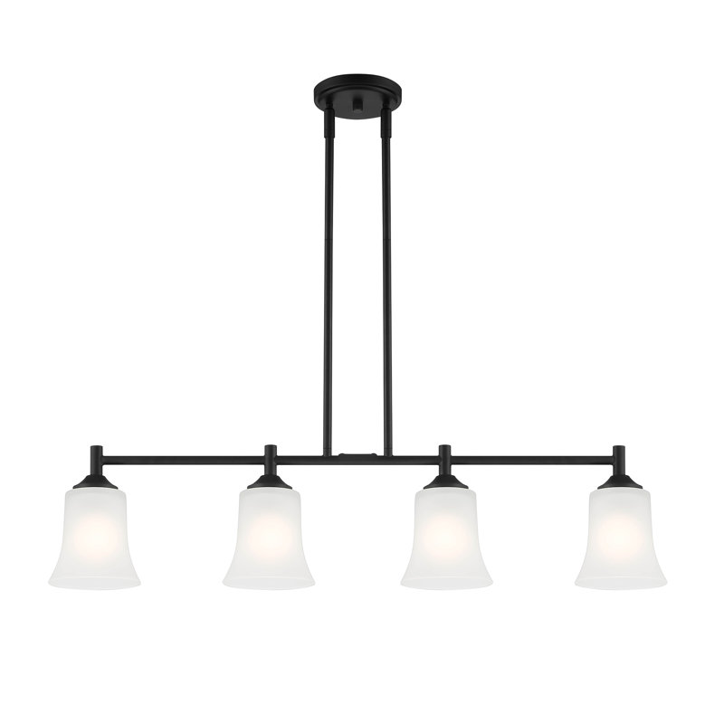 Alies 4 - Light Kitchen Island Pendant, Matte Black