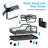2-Tier Dish Drying Rack,Metal Kitchen Dish Rack,Plate Rack,Extra Large Capacity Dish Drainer,Stainless Steel Dish Rack