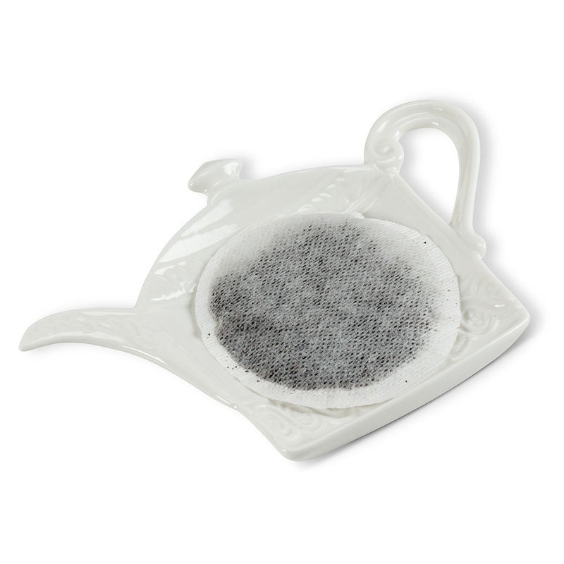 Mr. MJs Porcelain China Tea Bag Plate