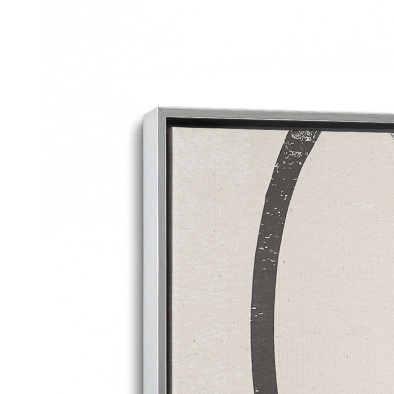 Minimalist Fruit Medley, ensemble de 3, reproduction sur toile, Cadre flottant en chrome poli, H 16,75 po x l 16,75 po