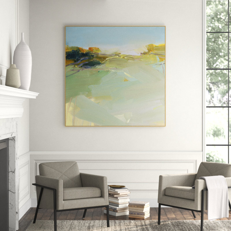 Collaborating with Chance 2' Framed Print on Canvas