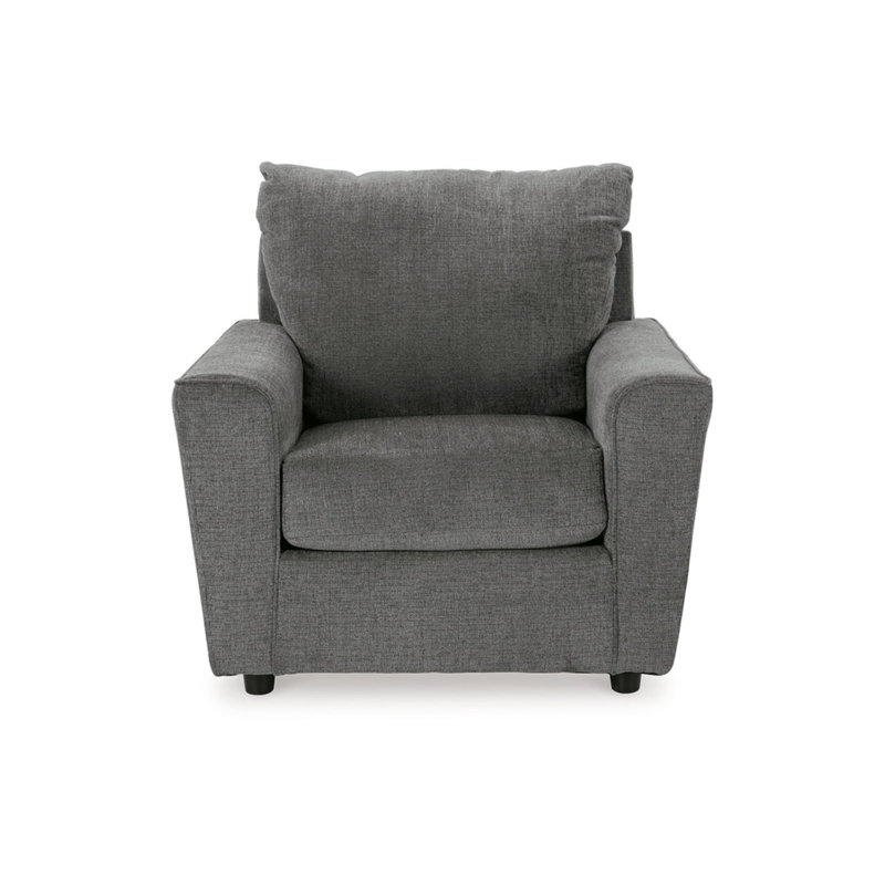 Chaise Kerma, Polyester gris escalier