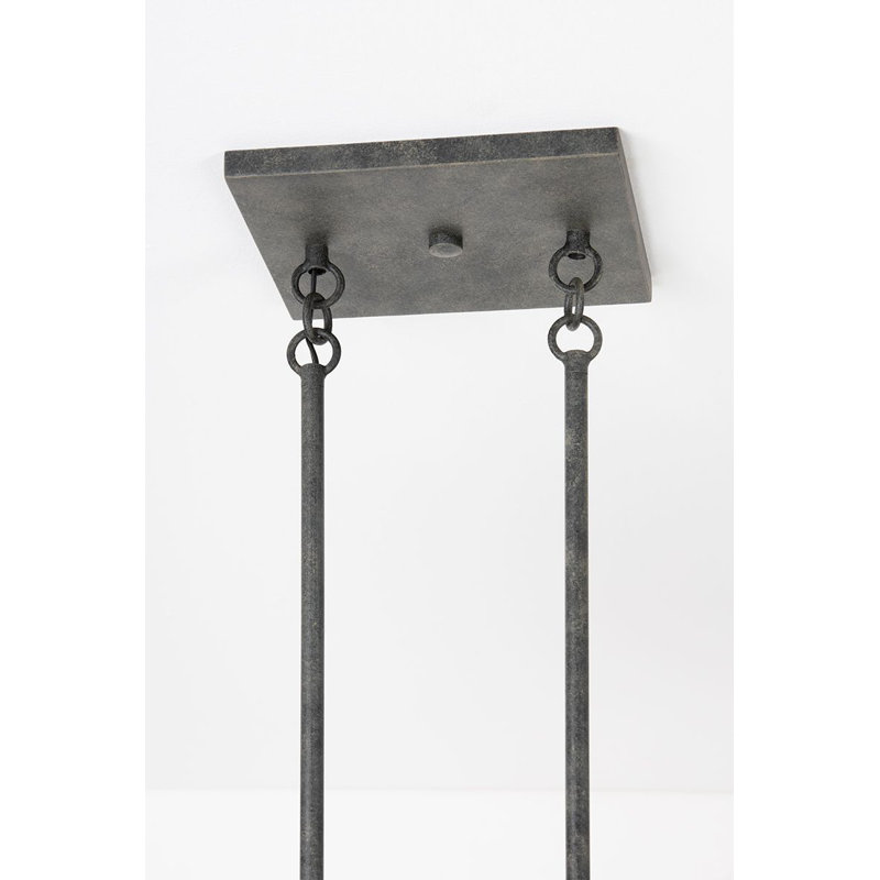 Hart 4 Light Lantern, 18" H x 12.25" W x 12.25" D