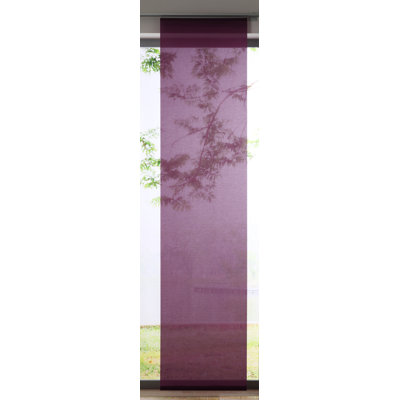 Basic Track Insert Semi Sheer Sliding Panel