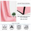 Rideaux occultants et occultants roses pour rideaux occultants et isolants, 42 X 84, 2 panneaux