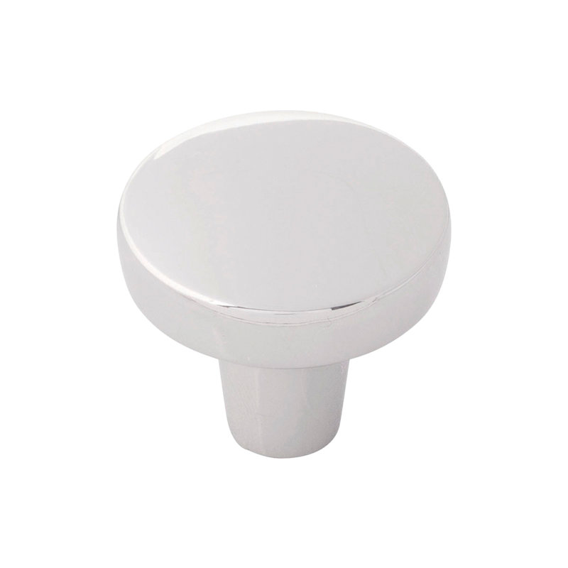 Emerge Round Knob, Polished Nickel