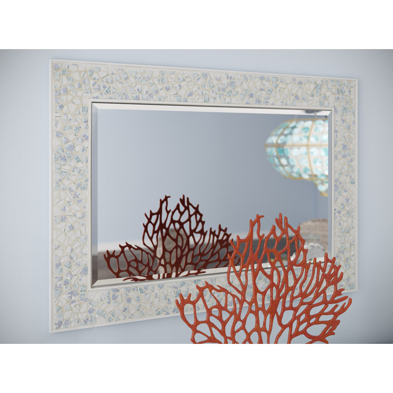 Javione Wood Flat Wall Mirror