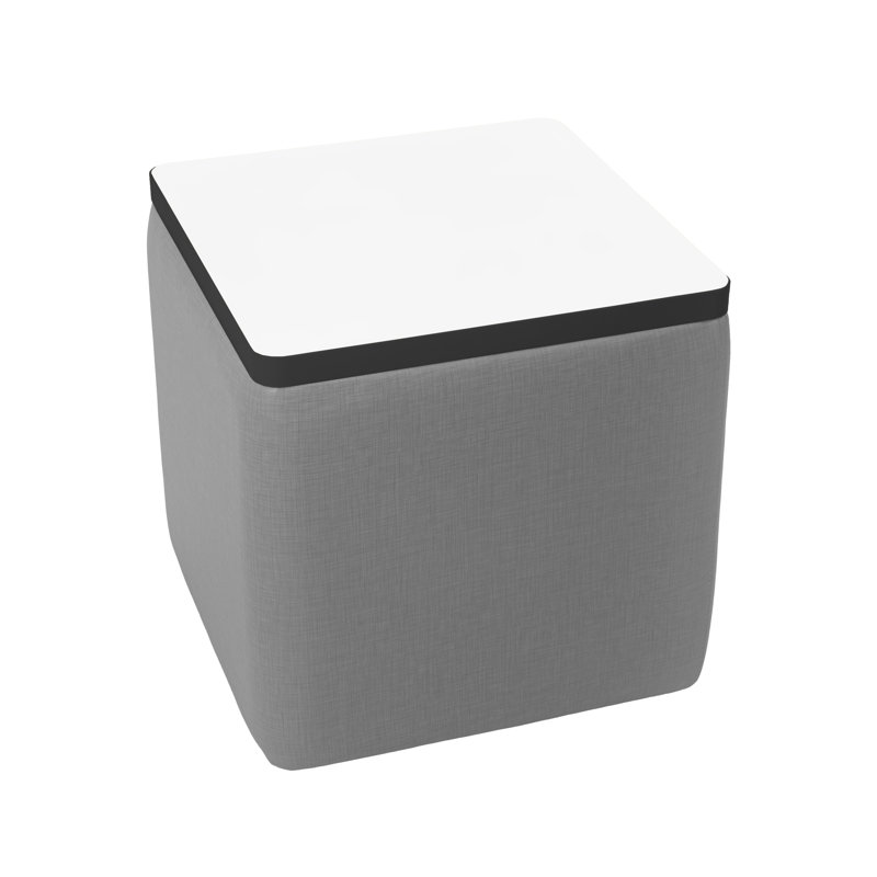 Repose-pieds carré Pro Series, Gris foncé
