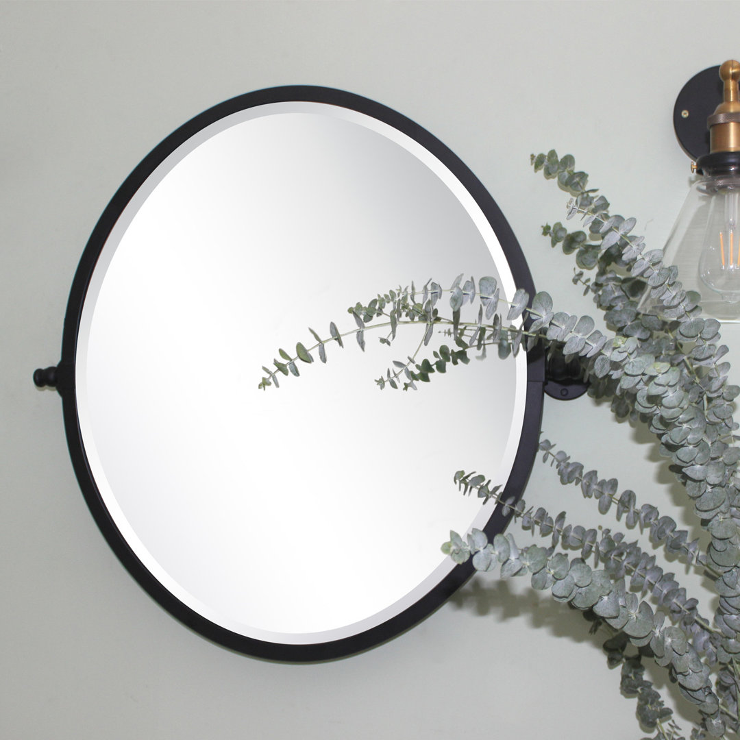 Javel Oval Beveled Bathroom / Vanity Mirror Ebern Designs