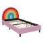 Lit plateforme tapissier Rainbow Design