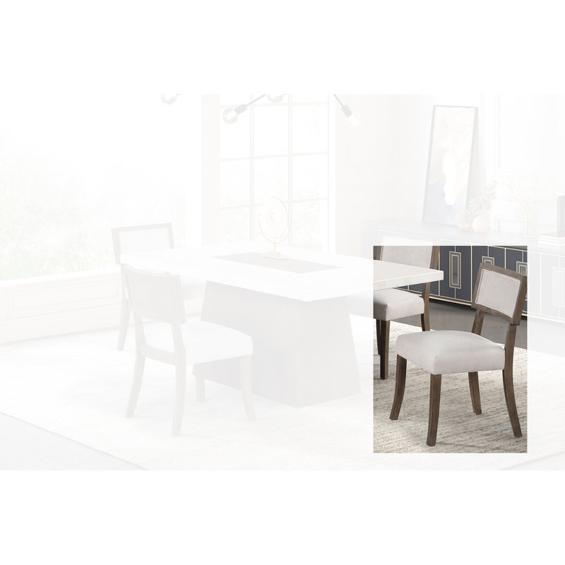 Ensemble de 2 chaises d'appoint Aanijah