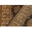 Tapis de couloir noir / brun en laine noué à la main de style oriental 3 pi 1 po x 9 pi 3 po Grigori