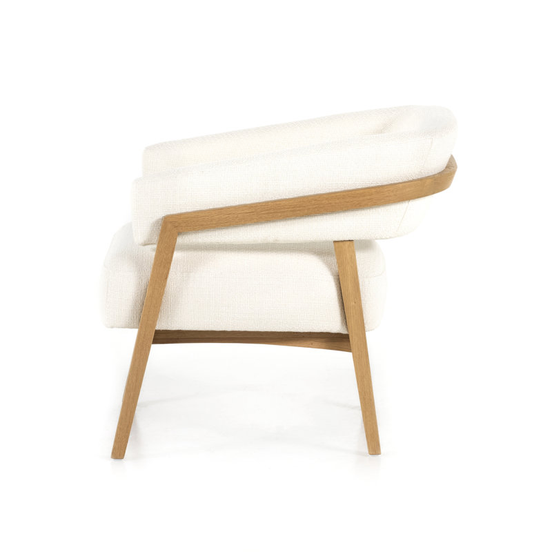 Dexter Barrel Chair, Gibson White