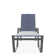 Holna Outdoor Rust-Resistant Metal Chaise Lounge
