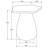 Trevor White Side Table With Cloud-Shaped Top Off(Only Including Coffee Table)