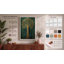 Golden Tree in Emerald Art Deco - Wrapped Canvas-2009978785-2009978787