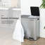 Polyethylene Plastic Bin Bags - 45 Count