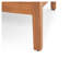 Ensemble de causeuse et de table basse Brooklyn pour salon - Canapé 1 place en bois de teck au design moderne